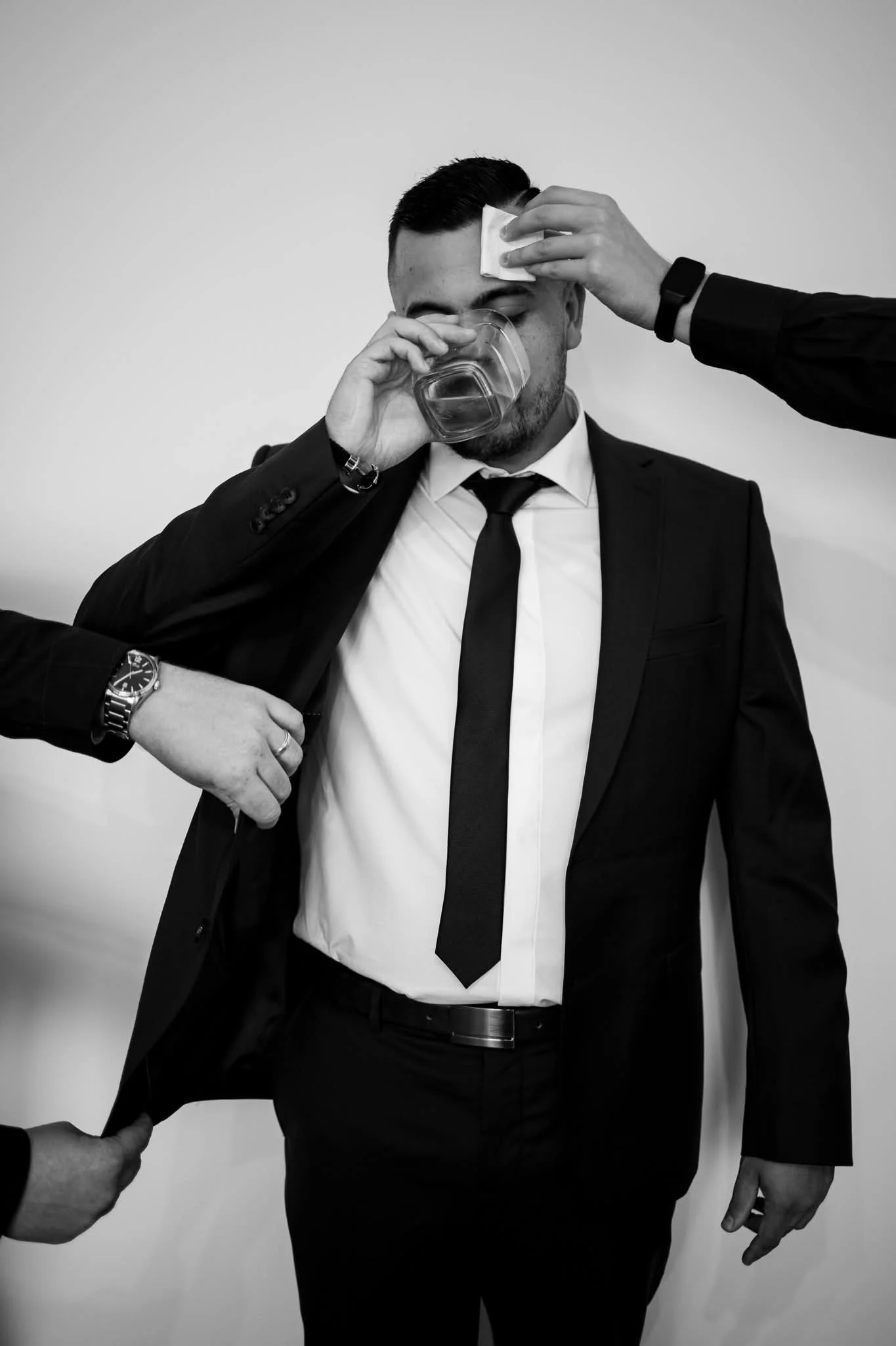 Pripreme mladenaca prije vjenčanja — fotografija 3